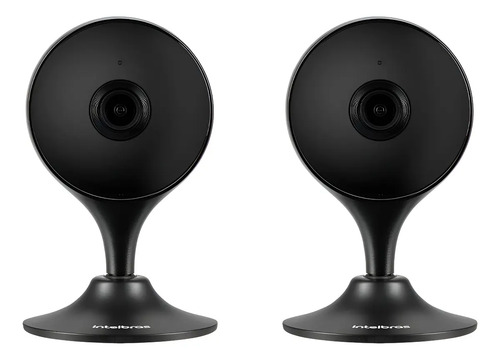 Kit camera inteligente im3 c black intelbras preto