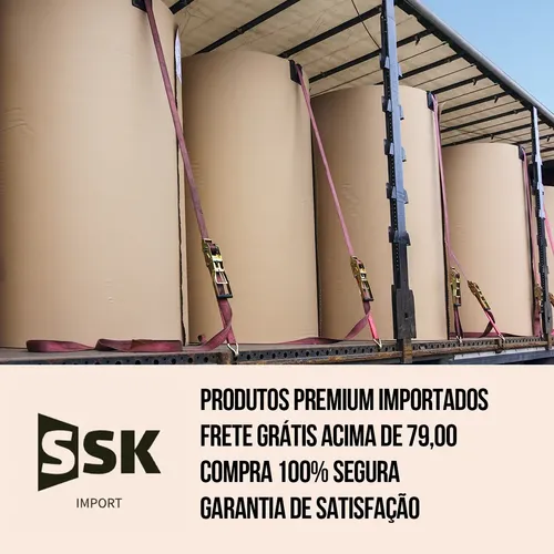 Kit Catraca E Cinta 9m 50mm Gancho J 5 Ton Caminhão