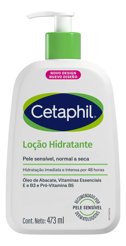Kit Cetaphil Loção 473ml + Loção De Limpeza 100ml