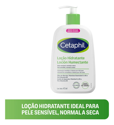 Kit Cetaphil Loção 473ml + Loção De Limpeza 100ml