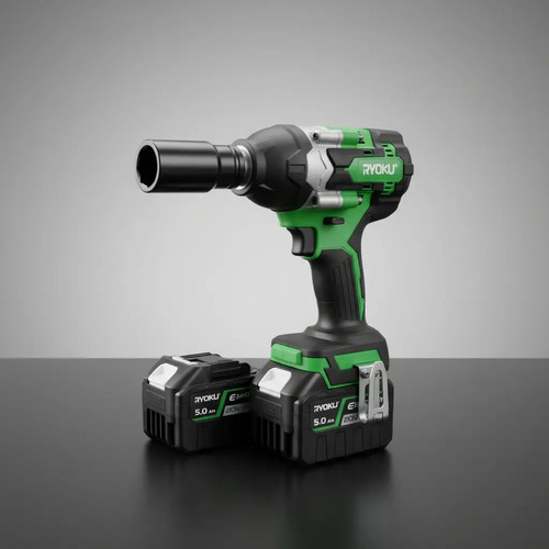 Kit chave de impacto 20v 700 nm ryoku 30 celulas 15000ah