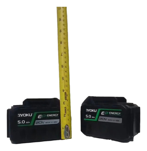 Kit- Chave De Impacto 20v 700 Nm Ryoku (30 Células 15.000ah)
