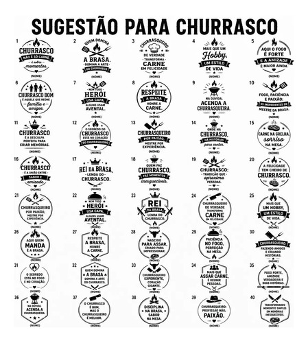 Kit Churrasco Personalizado Tábua Faca Garfo Nome Time Logo