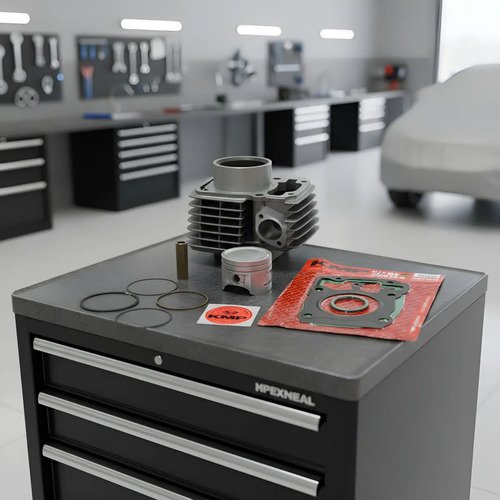 Kit Cilindro Motor Kmp Completo Titan Fan Bros Cg 150 Novo
