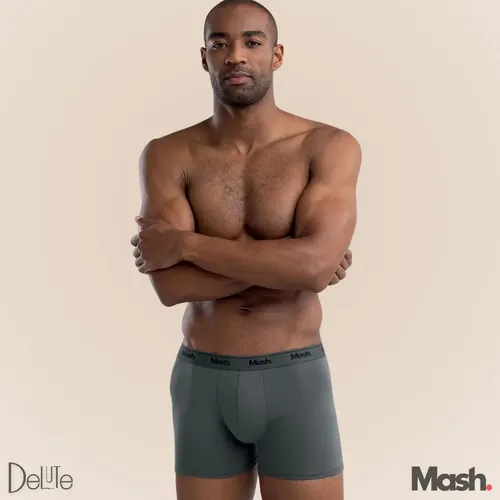 Kit Com 10 Cuecas Boxer Algodão Cotton Masculina Adulto Mash