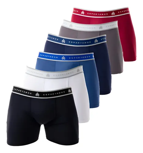 Kit com 10 cuecas boxer masculina microfibra original 2