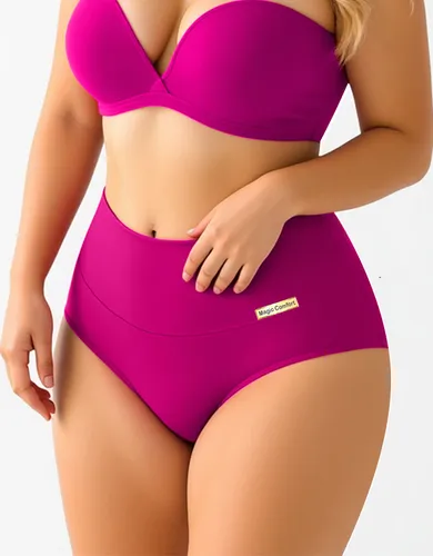 Kit com 10 lindas calcinha cos alto cores atacado revenda