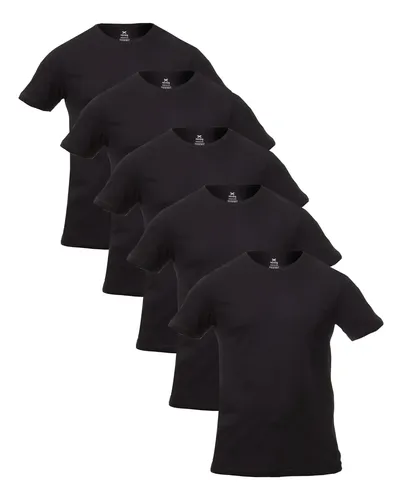 Kit com 5 camisetas masculinas basicas slim hering 4fv31den
