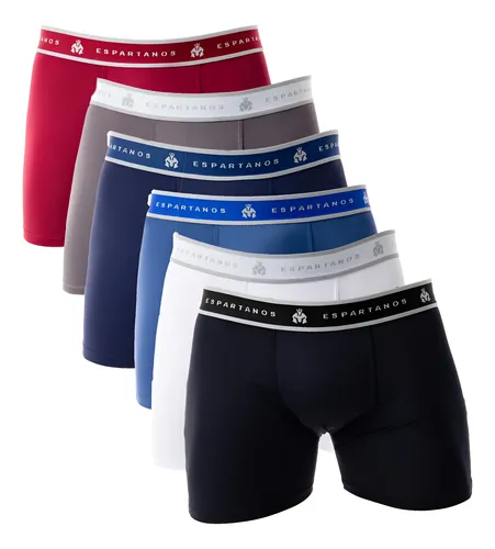 Kit com 5 cuecas boxer masculina microfibra original