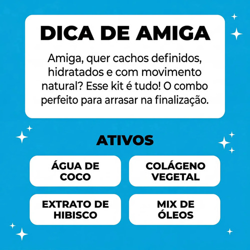 Kit Completo Definição Natural Salon Line 3un Antifrizz