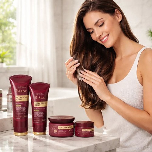 Kit Completo Eudora Siàge Ultra Bond Reset - Eudora