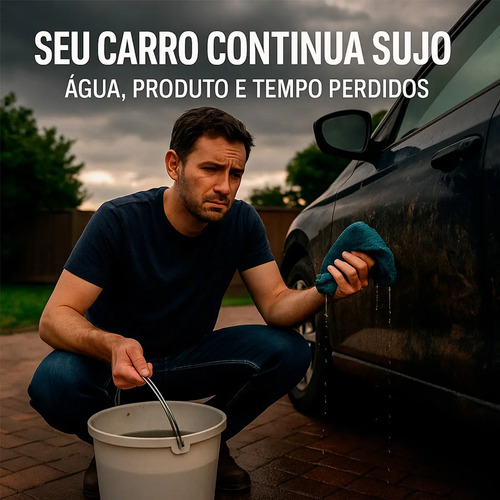 Kit Completo Lavar Carro Rapido Cera Pulverizador 2l Brilho