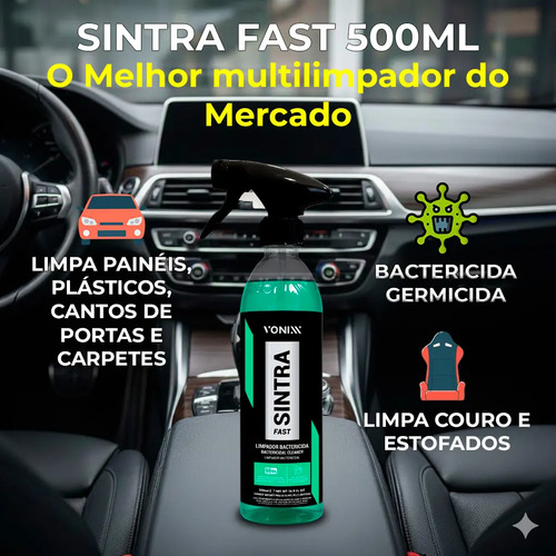 Kit Completo Lavar Carro Rapido Cera Pulverizador 2l Brilho