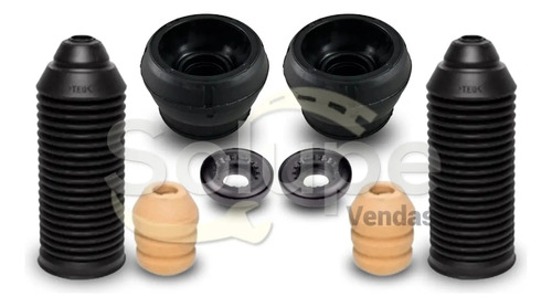 Kit Coxim Batente Amt Dianteiro Gol Voyage Saveiro G5 G6 G7