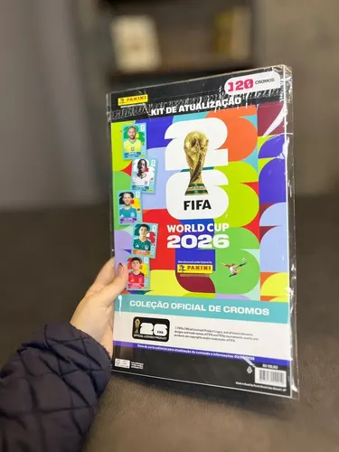 Kit De Atualização 120 Figurinhas - Copa Do Mundo 2026