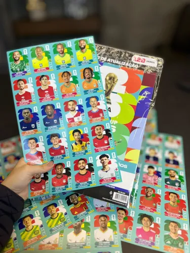 Kit De Atualização 120 Figurinhas - Copa Do Mundo 2026