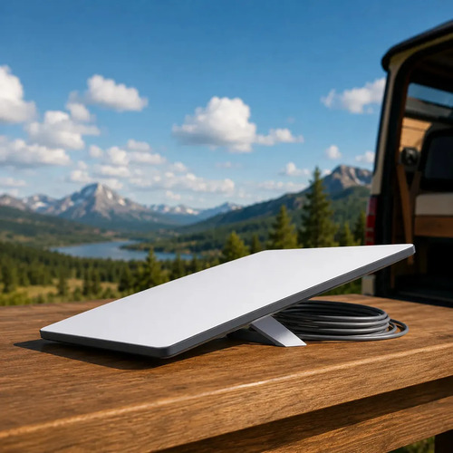 Kit de internet via satelite starlink mini