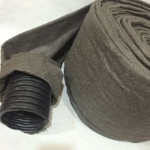 Kit Dreno Tubo 4 Pol 100mm 50 Metros + Camisa Bidim 50 Mt