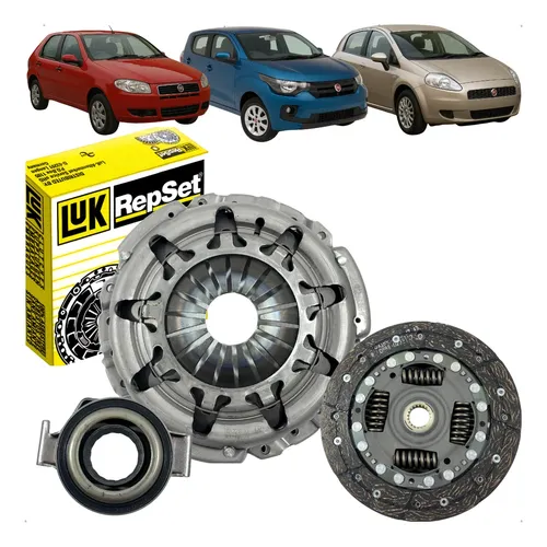 Kit embreagem original uno vivace way motor evo 10 14 8v