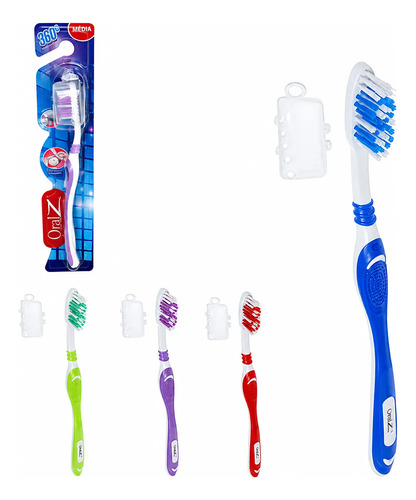 Kit escova de dente adulto 12 unidades