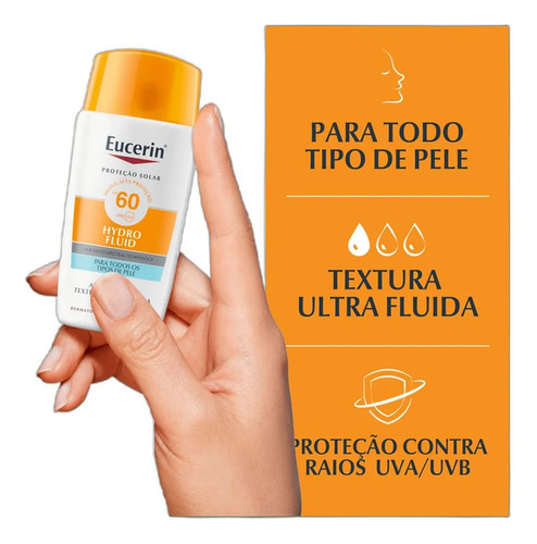 Kit Eucerin Hyaluron-filler Epigenetic + Sun Hydro Fluid Fps