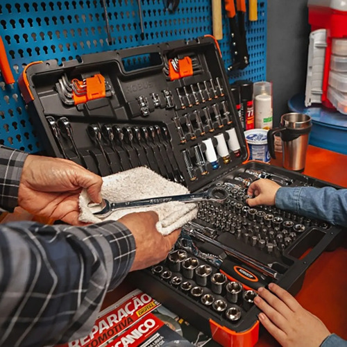 Kit Ferramentas C/ Maleta 178 Pçs Gedore Oficina Mecânica