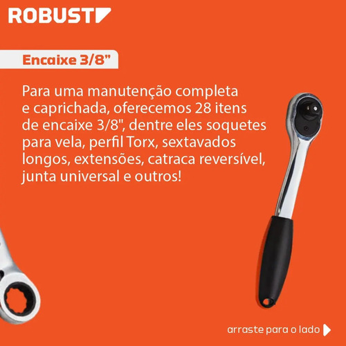 Kit Ferramentas C/ Maleta 178 Pçs Gedore Oficina Mecânica