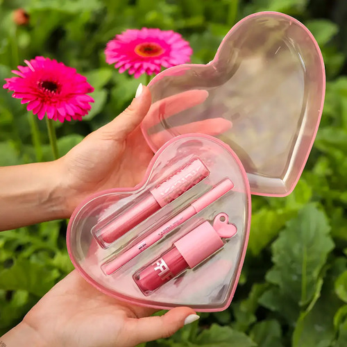 Kit Fran Love Kit Gloss Labial E Lápis Labial By Franciny