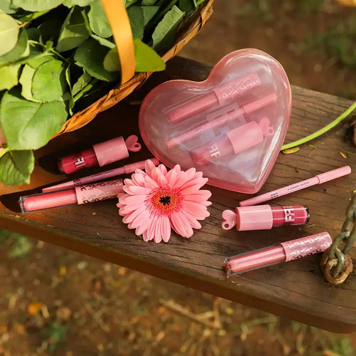 Kit Fran Love Kit Gloss Labial E Lápis Labial By Franciny