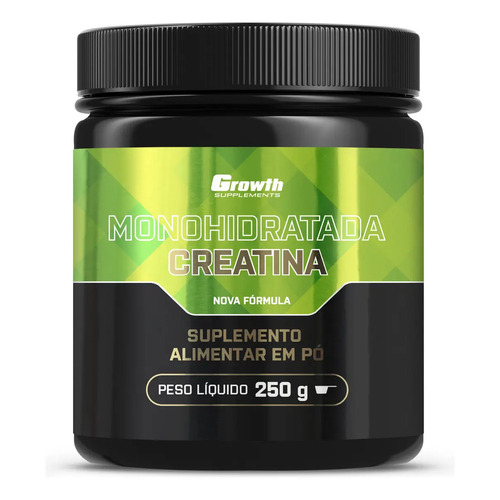 Kit Growth: Creatina Monohidratada 250g + Multivitamínico 120 Cáps + Pré-treino Haze Uva 300g