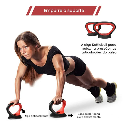 Kit Halter 6 Em 1 Musculação Até 20kg Ajustável Anilha