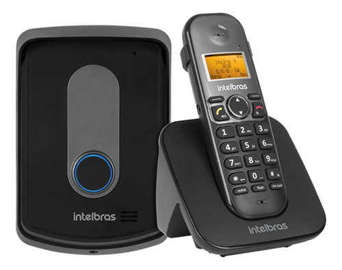 Kit Interfone Sem Fio Intelbras TIS 5010 Preto