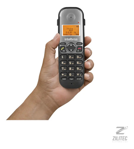 Kit Interfone Sem Fio Intelbras TIS 5010 Preto