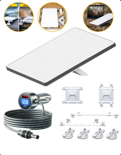 Kit internet completo antena starlink mini suporte cabo