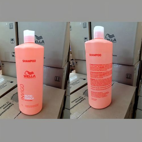 Kit Invigo Nutri-enrich Wella Shampoo + Condicionador 1L