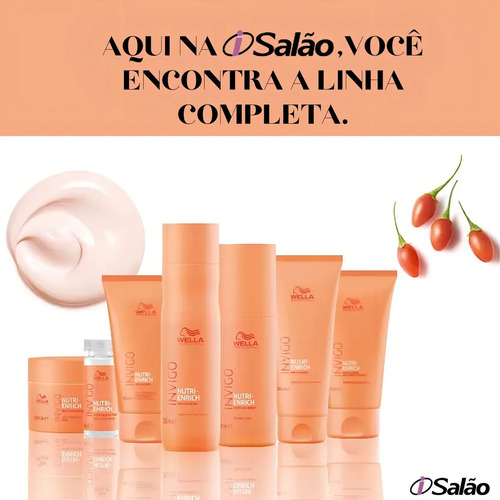 Kit Invigo Nutri-enrich Wella Shampoo + Condicionador 1L