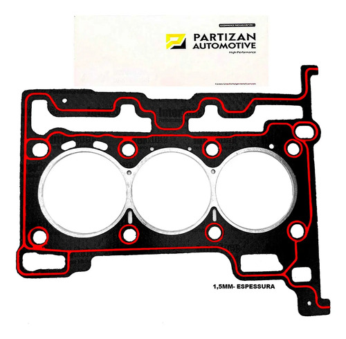 Kit Junta Superior Para Ford Ka Ka+ 1.0 12v M1da Flex