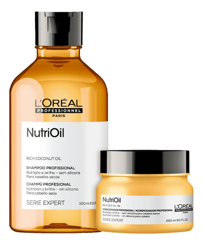 Kit loreal professionnel nutrioil treatment 2 produtos