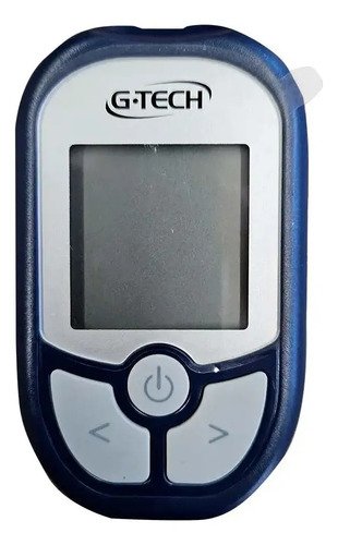 Kit Monitor Medidor De Glicemia Glicose G-tech Vita Cor Azul