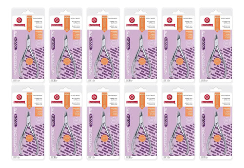 Kit mundial para manicure alicate inox 775 12 unidades