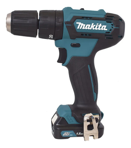 Kit Parafusadeira Furadeira De Impacto Hp333dwyx3 Makita Bateria 12V 1,5 Ah E carregador
