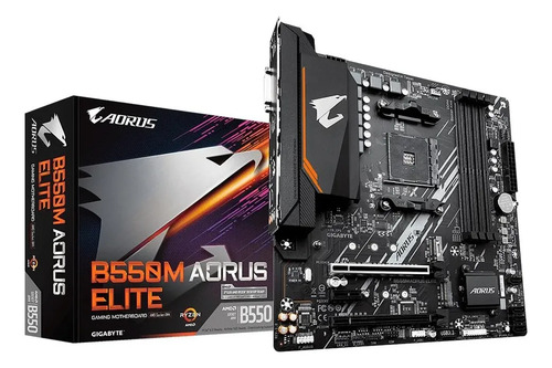 Kit Placa Mãe Gigabyte Aorus Elite B550m Ryzen 7 5700x3d Oem