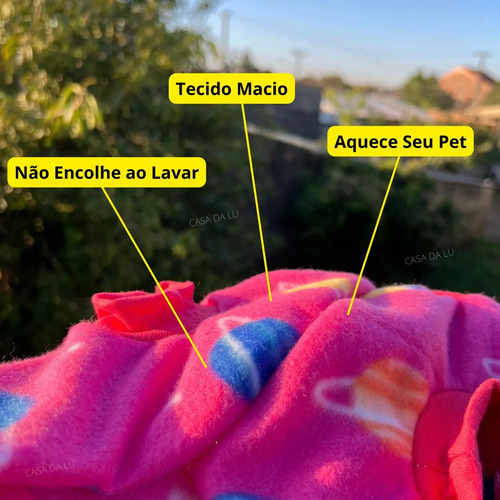 Kit Roupa Para Cachorro Roupa Pet Vestido Roupinha De Frio