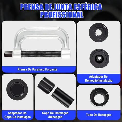 Kit Saca Pivô Extrator Terminal Direção Universal