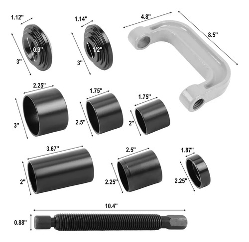 Kit Saca Pivô Extrator Terminal Direção Universal