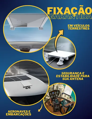 Kit Starlink Mini Suporte E Cabo Internet Satélite Veicular