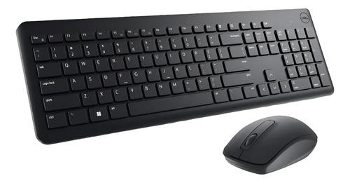 Kit teclado e mouse sem fio dell km3322w abnt2 1000dpi