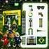 Kit Torcedor Brasil 12 Peças, Ideal Para Copa Do Mundo 2026