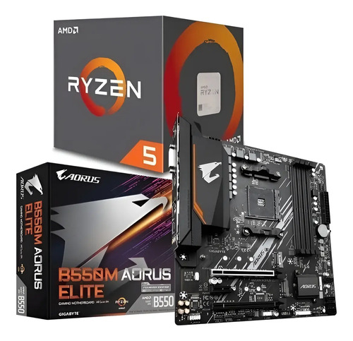 Kit upgrade amd ryzen 5 5600gt gigabyte b550m aorus elite