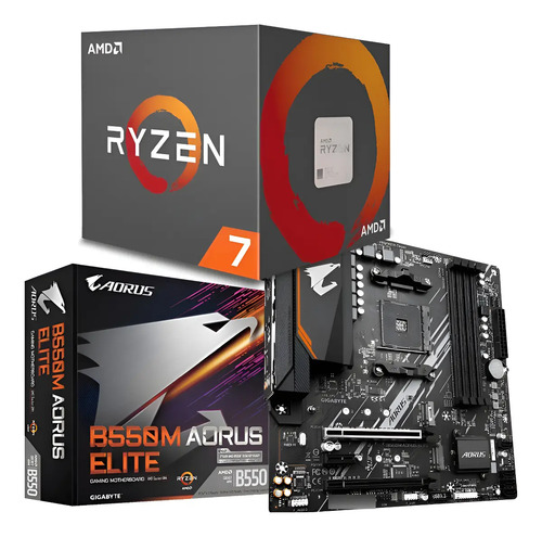 Kit upgrade amd ryzen 7 5700x gigabyte b550m aorus elite